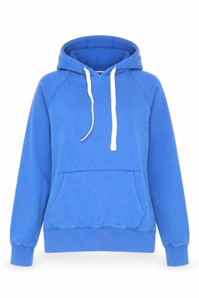 Mantis Womens Blue Cotton Pullover Sweatshirt Size S Pullover