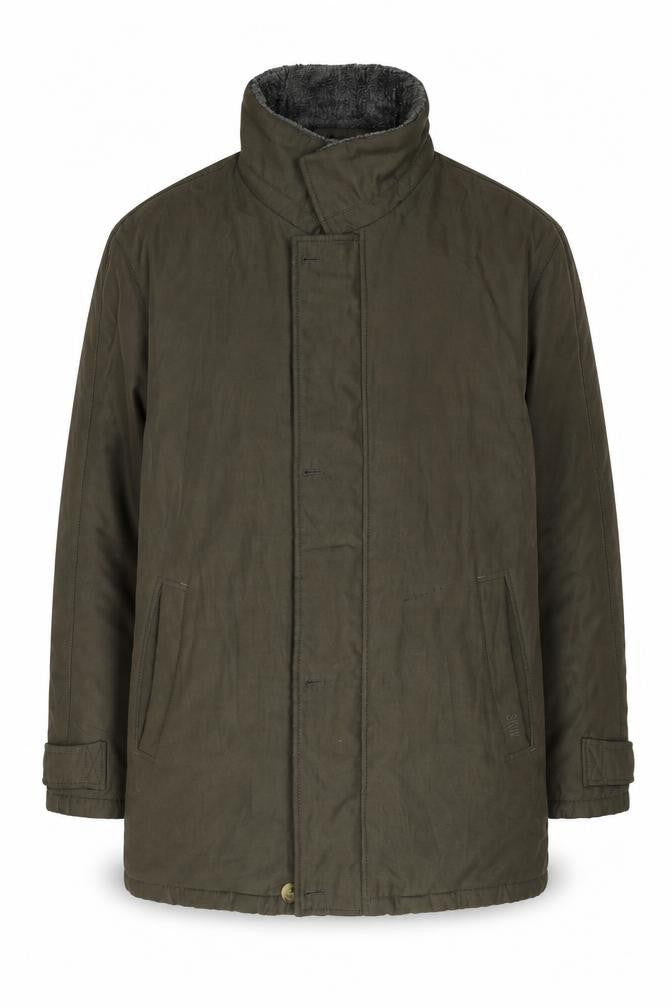 Skywear Mens Green Rain Coat Coat Size 36 Zip