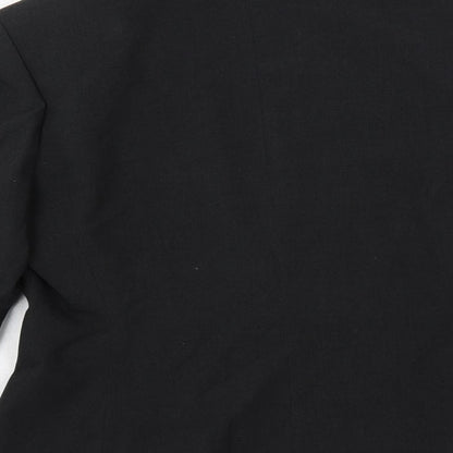 Marks & Spencer Womens Grey Jacket Blazer Size 12 Button