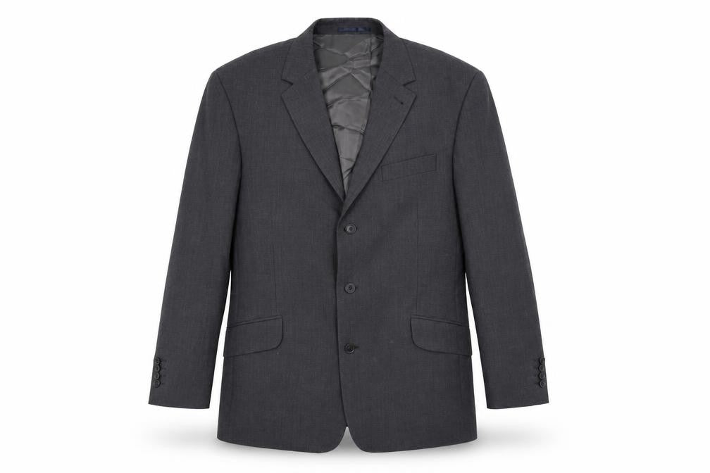NEXT Mens Grey Wool Jacket Suit Jacket Size 44 Regular