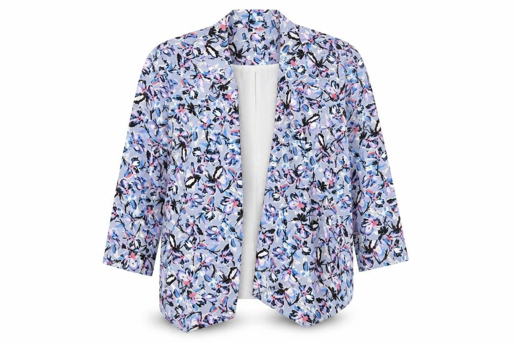 Warehouse Womens Multicoloured Floral Jacket Size 10