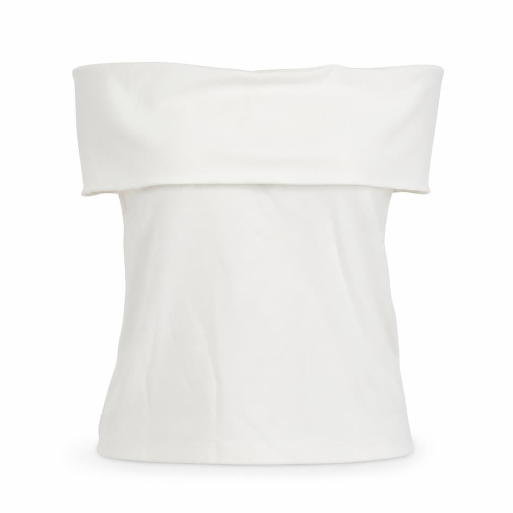 Zara Womens White Polyester Basic Blouse Size S Square Neck