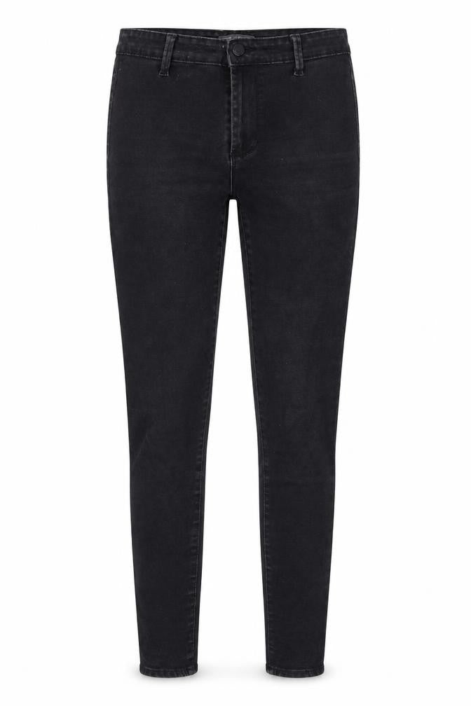 Denim & Co. Womens Black Cotton Skinny Jeans Size 10 L28 in Regular Zip