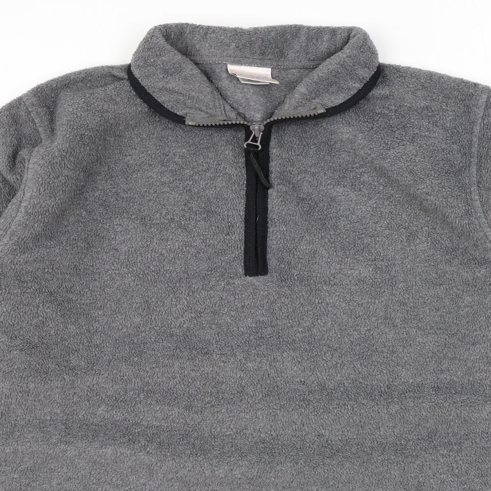 Mackays Mens Grey Polyester Pullover Sweatshirt Size S