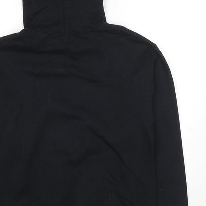 Preloved Gildan Womens Black Cotton Pullover Hoodie Size S Pullover - Scotland - Label