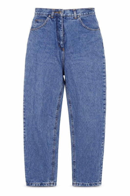Americano Womens Blue Cotton Straight Jeans Size 24 in L28 in Regular Zip