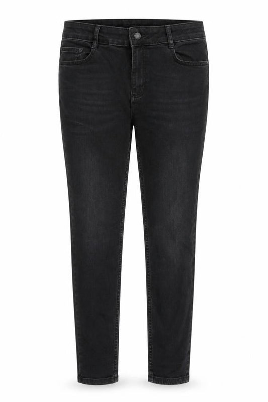 Marks & Spencer Womens Black Cotton Skinny Jeans Size 12 L27 in Regular Zip