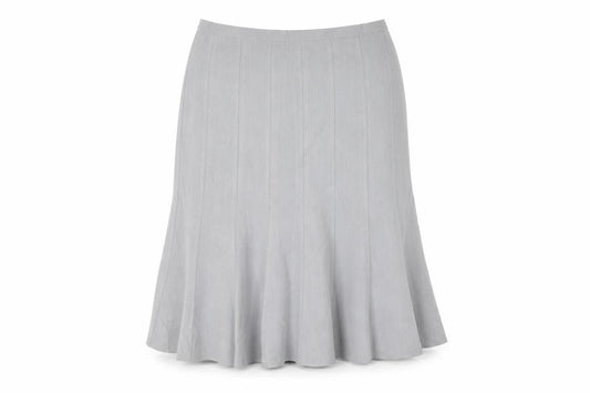 Bonmarché Womens Gold Polyester Trumpet Skirt Size 18 Zip