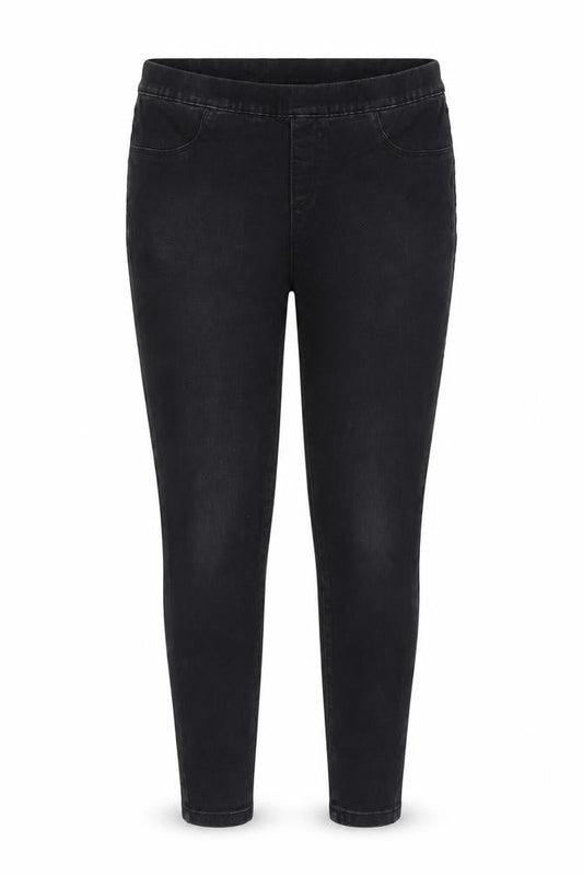 365 Denim Womens Black Cotton Jegging Jeans Size 12 L27 in Regular