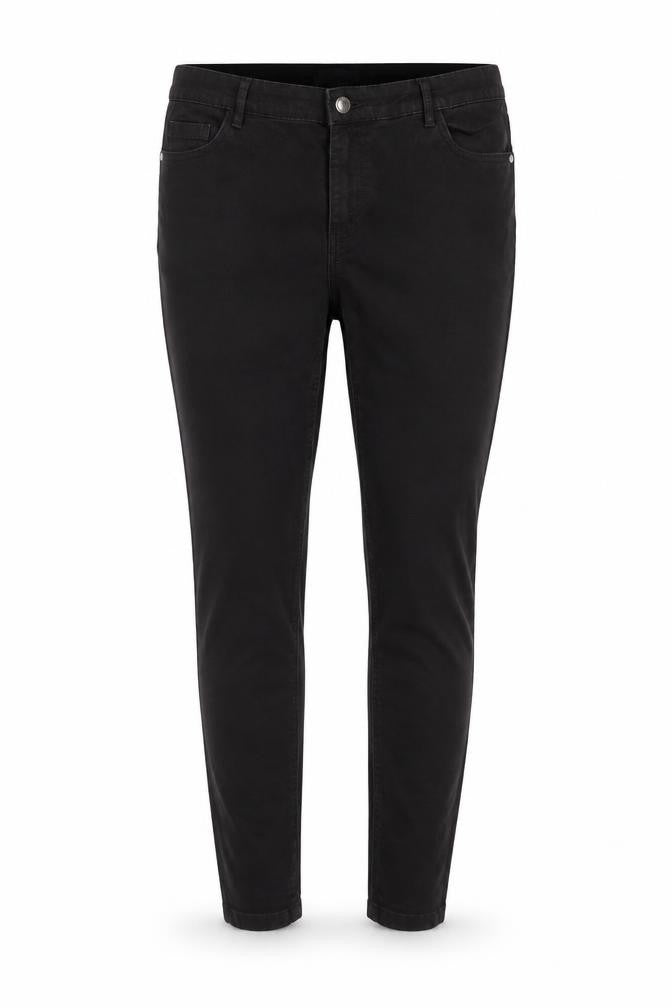 Studio Womens Black Cotton Skinny Jeans Size 18 L27 in Regular Button