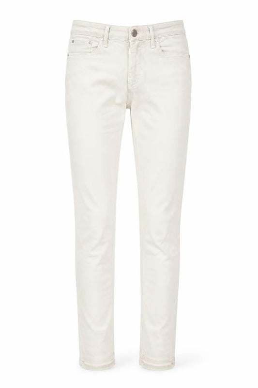 Topshop Womens Beige Cotton Skinny Jeans Size 26 in L29 in Regular Button