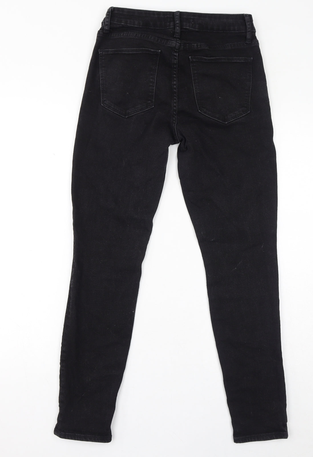 Gap Womens Black Cotton Skinny Jeans Size 28 L28 in Regular Zip