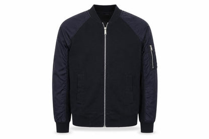 Zara Mens Black Bomber Jacket Jacket Size S Zip