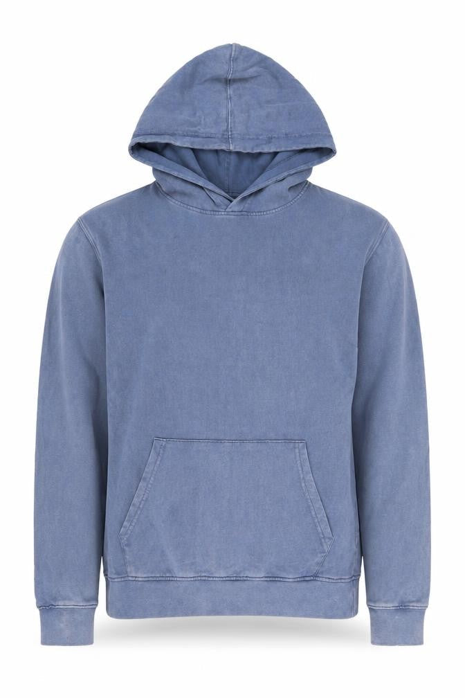 Topman Mens Blue Cotton Pullover Hoodie Size XS