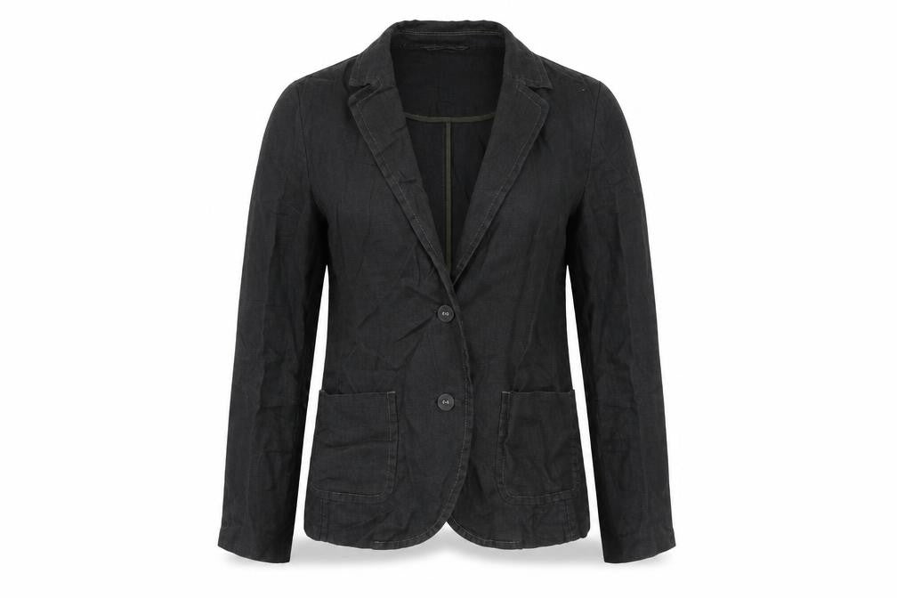 Pure Womens Grey Jacket Blazer Size 12 Button