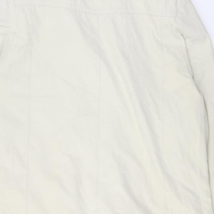 EWM Womens Beige Jacket Size 20 Button