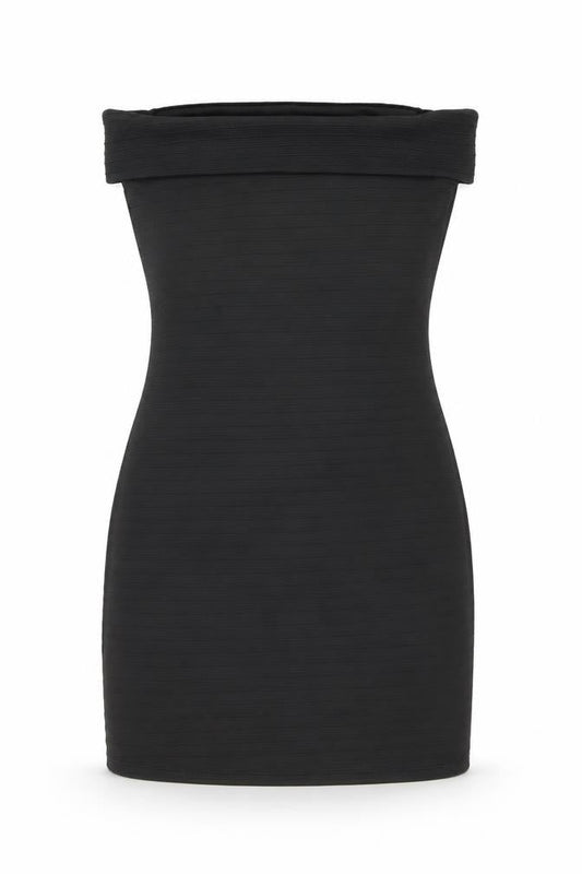 Mango Womens Black Polyester Mini Size M Off the Shoulder Pullover