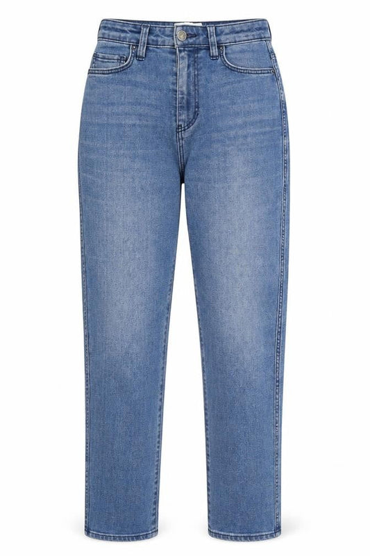 Lee Cooper Womens Blue Cotton Mom Jeans Size 30 in L31 in Regular Zip