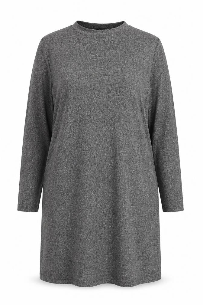 Marks & Spencer Womens Silver Polyamide A-Line Size 20 Round Neck Pullover - Shoulder Pads