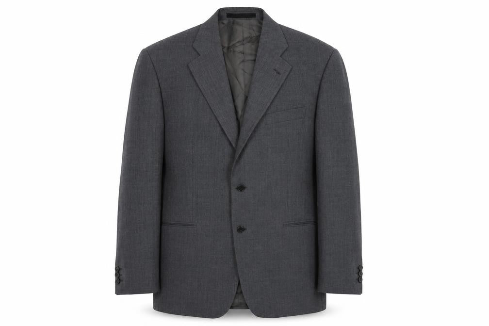Marks & Spencer Mens Grey Polyester Jacket Suit Jacket Size 44 Regular
