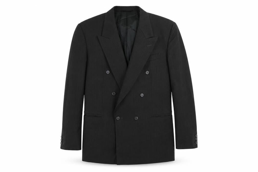 Horne Mens Black Polyester Jacket Suit Jacket Size 42 Regular