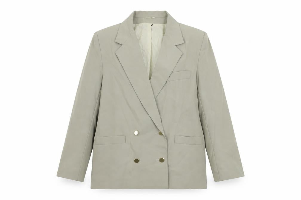 Accolade Womens Green Jacket Blazer Size 14 Button