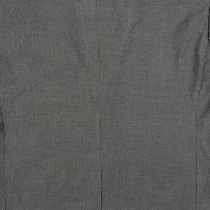 Butler & Webb Mens Grey Polyester Jacket Suit Jacket Size 40 Regular