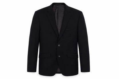 Frank Tailor Mens Blue Wool Jacket Suit Jacket Size 42 Regular