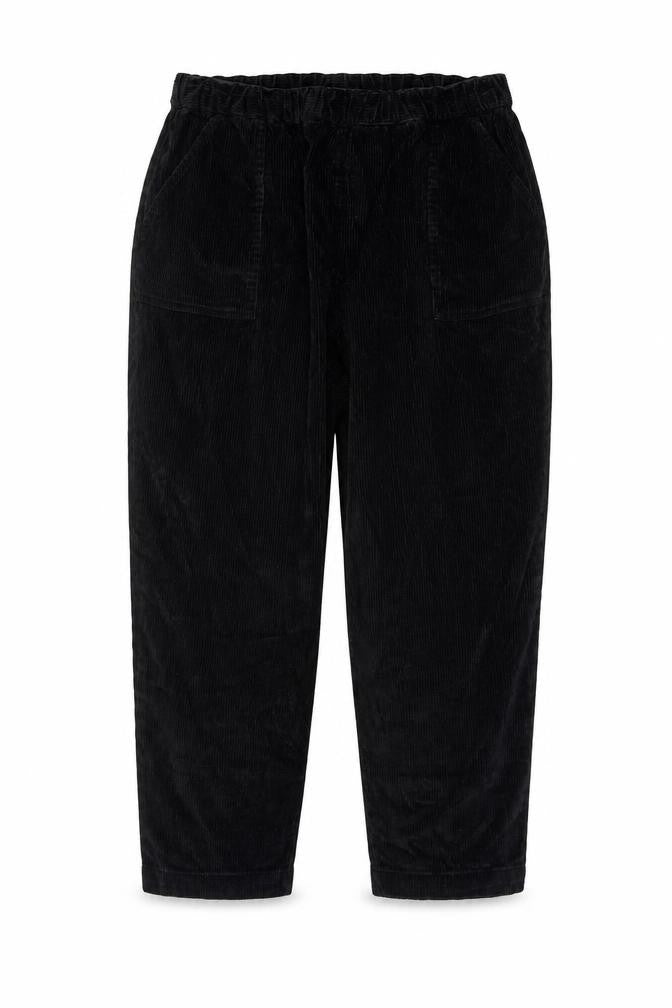 Classic Womens Black Cotton Trousers Size 20 L24 in Regular