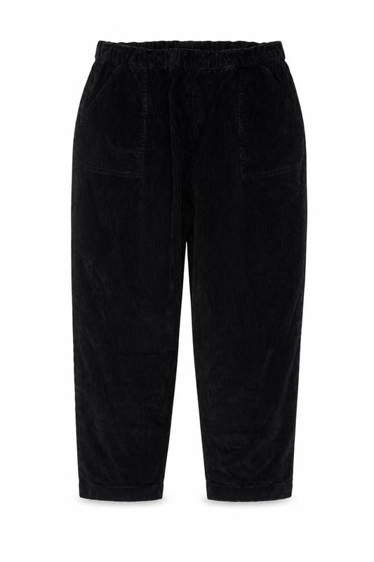 Classic Womens Black Cotton Trousers Size 20 L24 in Regular