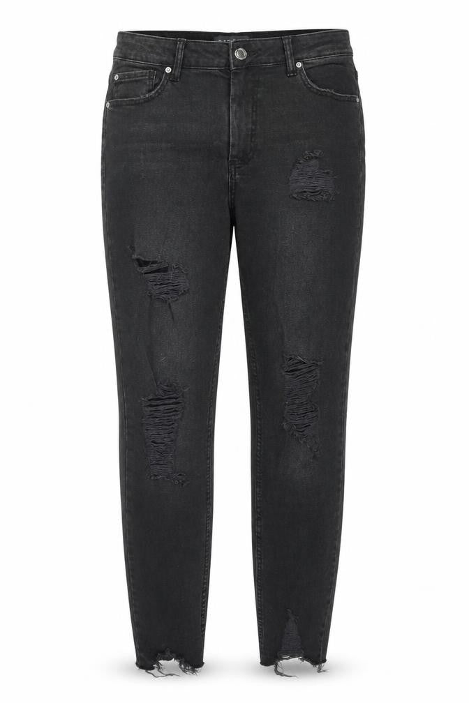 Denim & Co. Womens Blue Cotton Skinny Jeans Size 14 L27 in Regular Zip