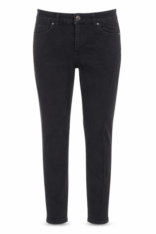 Divided by H&M Womens Black Cotton Skinny Jeans Size 8 L28 in Slim Zip