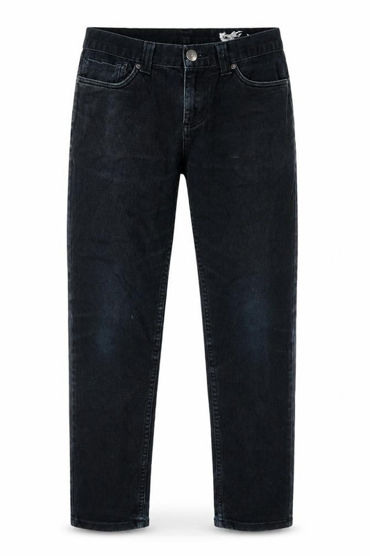 Denim & Co. Womens Green Cotton Straight Jeans Size 30 in L32 in Regular Zip