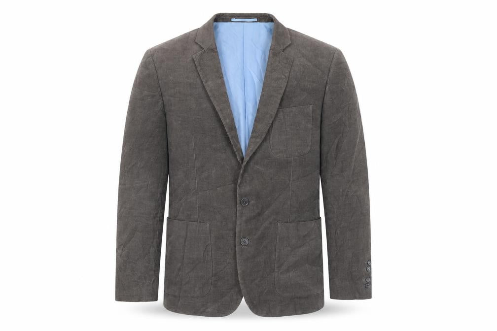 Peter Werth Mens Brown Cotton Jacket Blazer Size 40 Regular