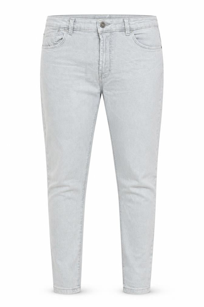 Bershka Womens Grey Cotton Skinny Jeans Size 14 L28 in Regular Zip - Pockets
