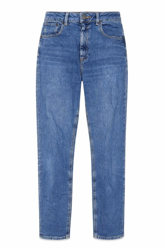ASOS Womens Blue Cotton Straight Jeans Size 28 in L32 in Slim Zip - Pockets