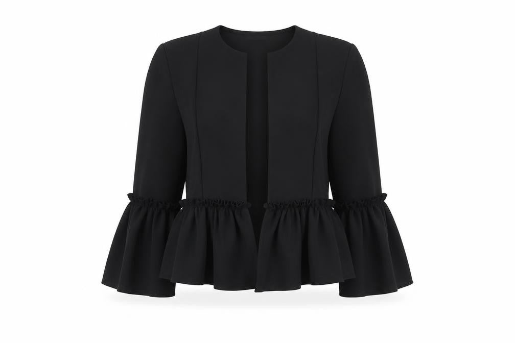 Cameo Rose Womens Black Jacket Size 10