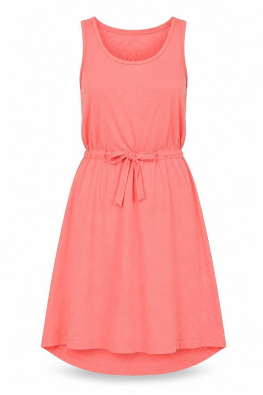 Gap Womens Pink Viscose A-Line Size S Scoop Neck Drawstring