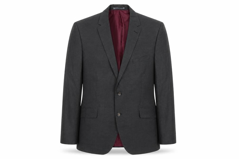 Marks & Spencer Mens Grey Polyester Jacket Suit Jacket Size 44 Regular