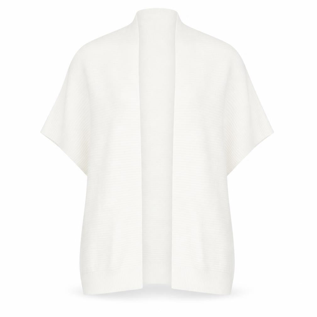 Gap Womens White V-Neck Cotton Cardigan Jumper Size L