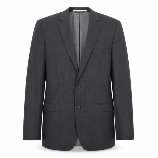 French Connection Mens Grey Wool Jacket Blazer Size 44 Regular