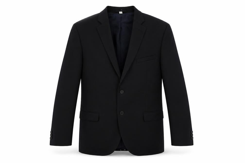 Autograph Mens Blue Polyacrylate Fibre Jacket Suit Jacket Size 44 Regular