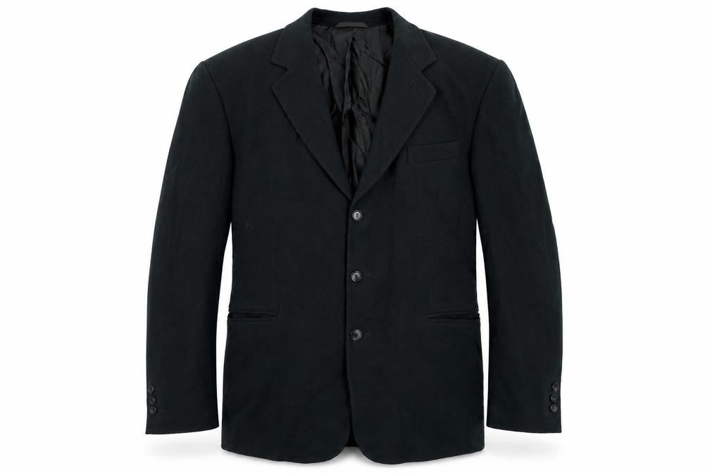 St. Bernard Mens Green Wool Jacket Blazer Size 42 Regular