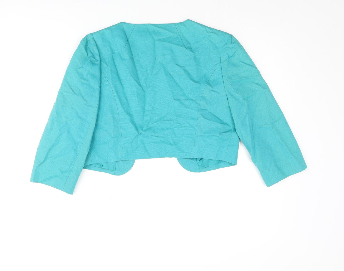 Monsoon Womens Blue Jacket Size 12