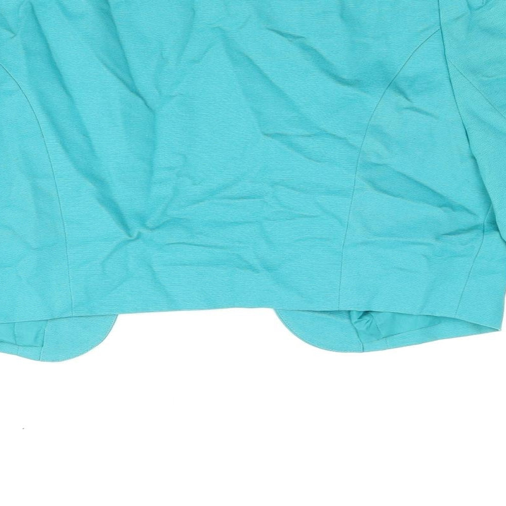 Monsoon Womens Blue Jacket Size 12