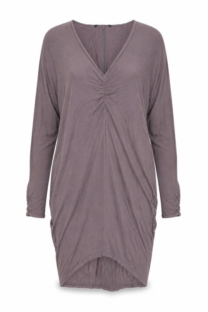 ASOS Womens Brown Viscose A-Line Size 8 V-Neck Pullover