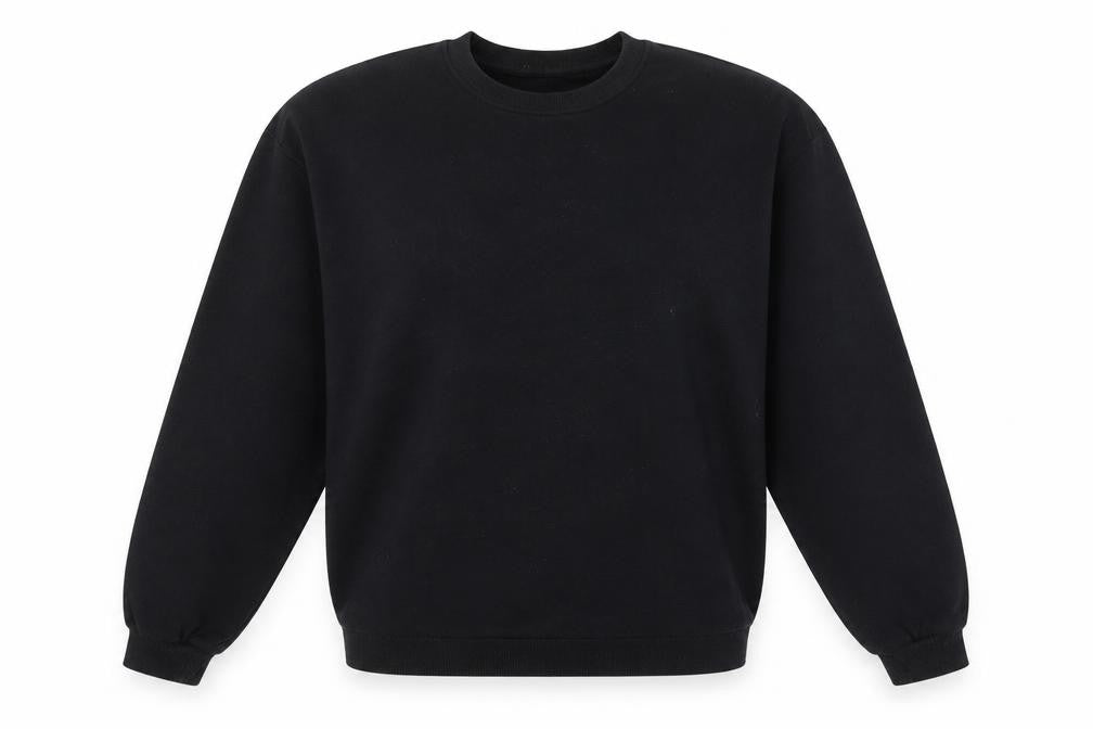 River Island Womens Black Cotton Pullover Sweatshirt Size S Pullover