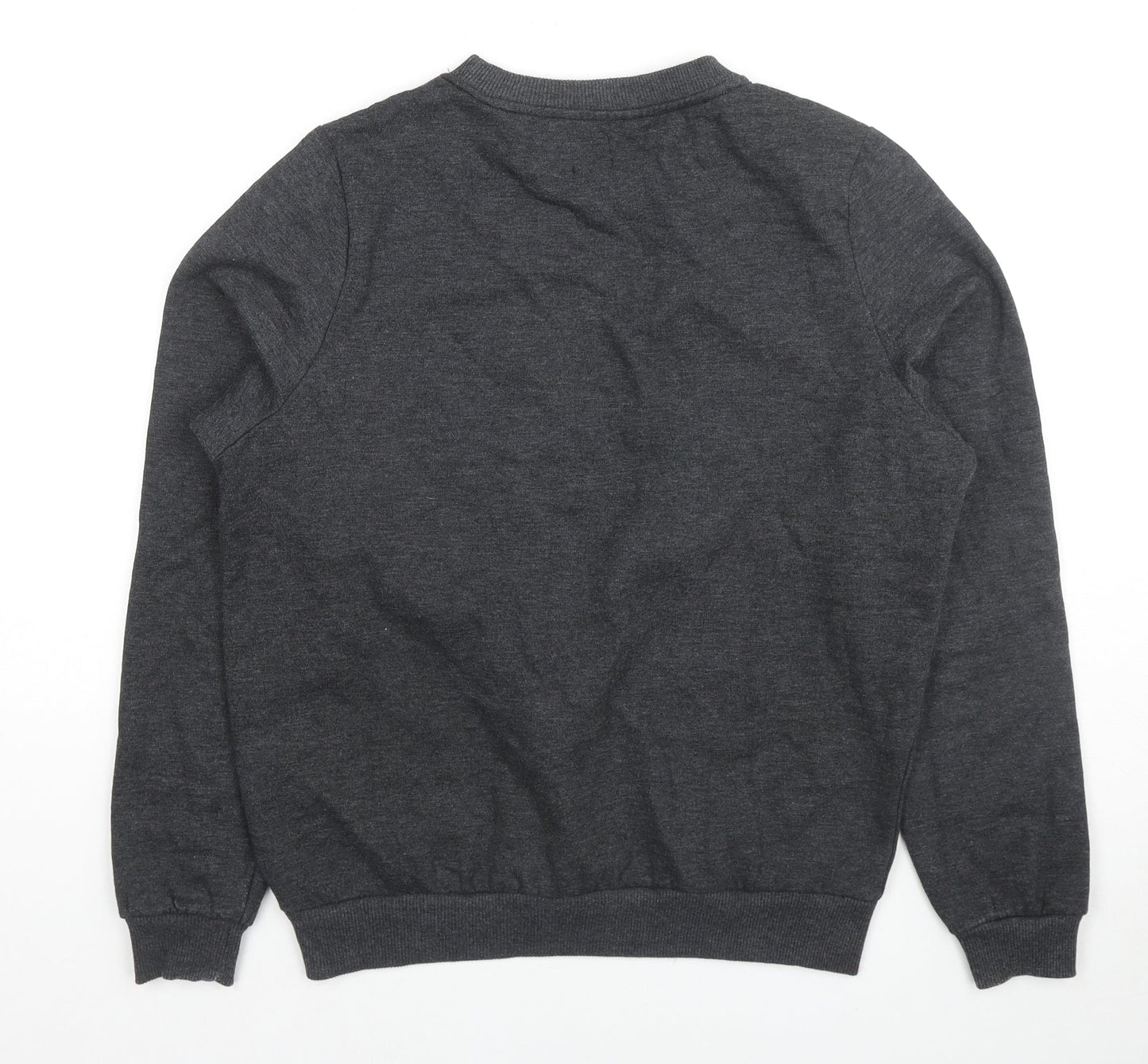ASOS Womens Grey Cotton Pullover Sweatshirt Size 10 Pullover