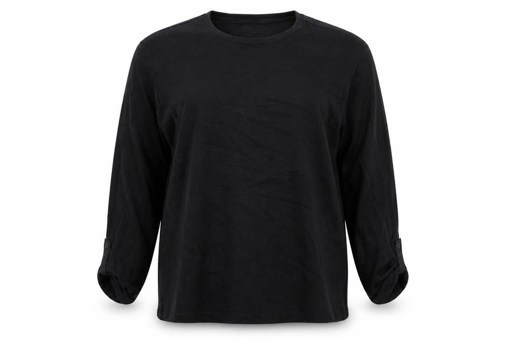 River Island Womens Black Cotton Pullover Sweatshirt Size XL Pullover