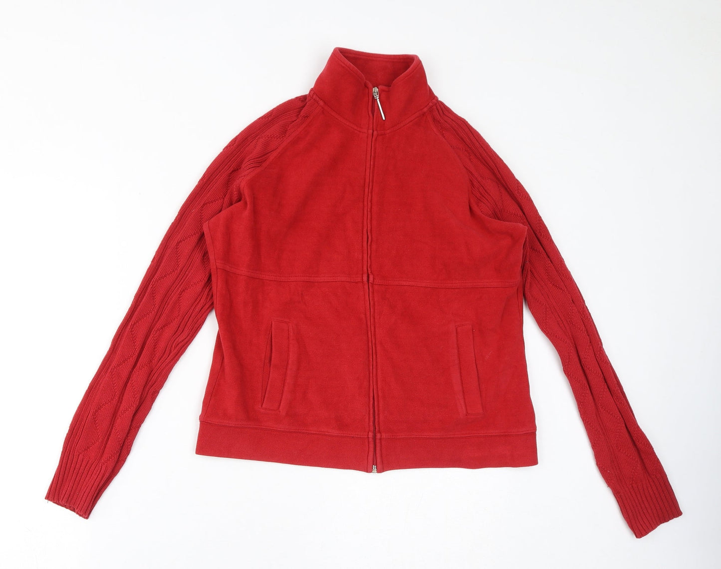 NEXT Womens Red Jacket Size 14 Zip
